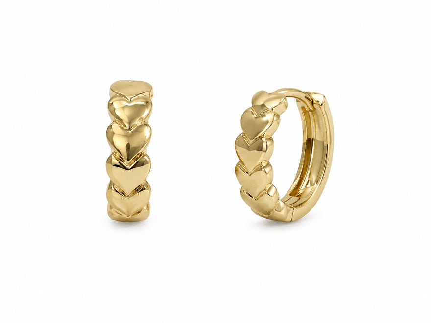 Argollas Golden Hearts