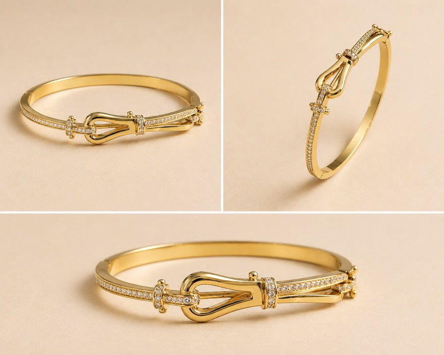Pulsera Golden Knot Luxe