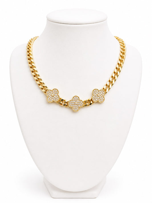 Collar Clover Glam Luxe