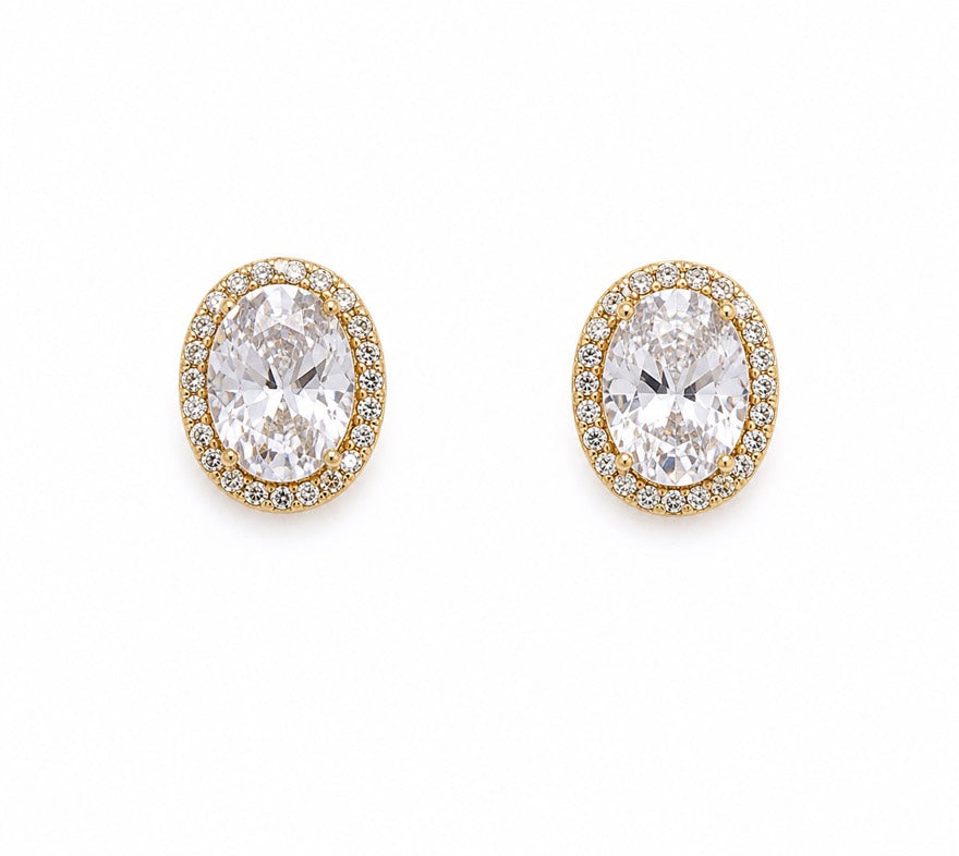 Aretes Diamond Glow Oval