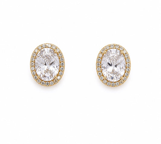 Aretes Diamond Glow Oval