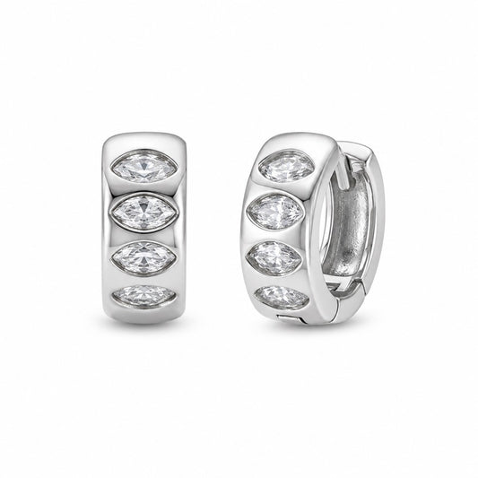 Argollas Silver Glam