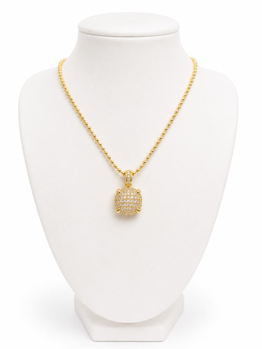 Collar Diamond Glow Gold