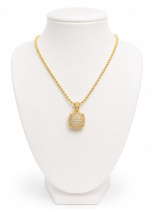 Collar Diamond Glow Gold